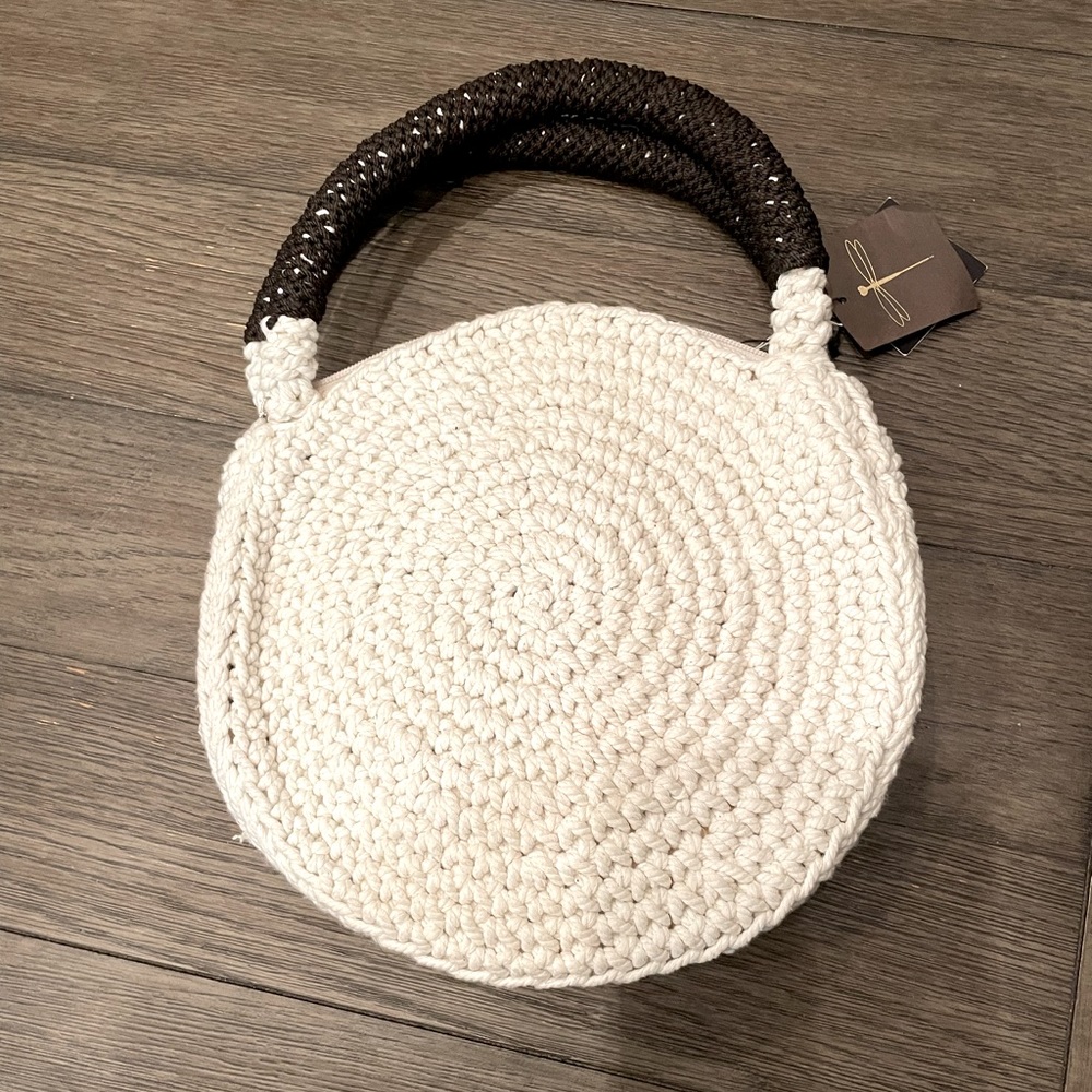 Crochet beach bag